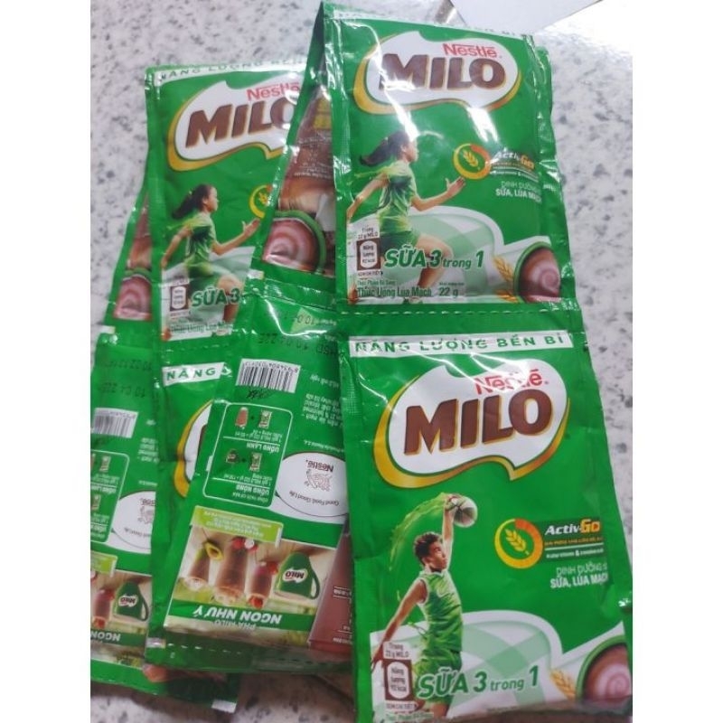 Dây 10 Gói Bột Milo Nestle 22g