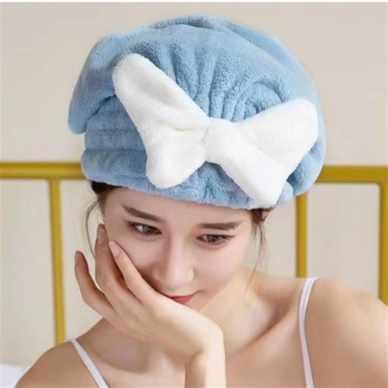 Khăn quấn ủ tóc siêu thấm nhanh khô