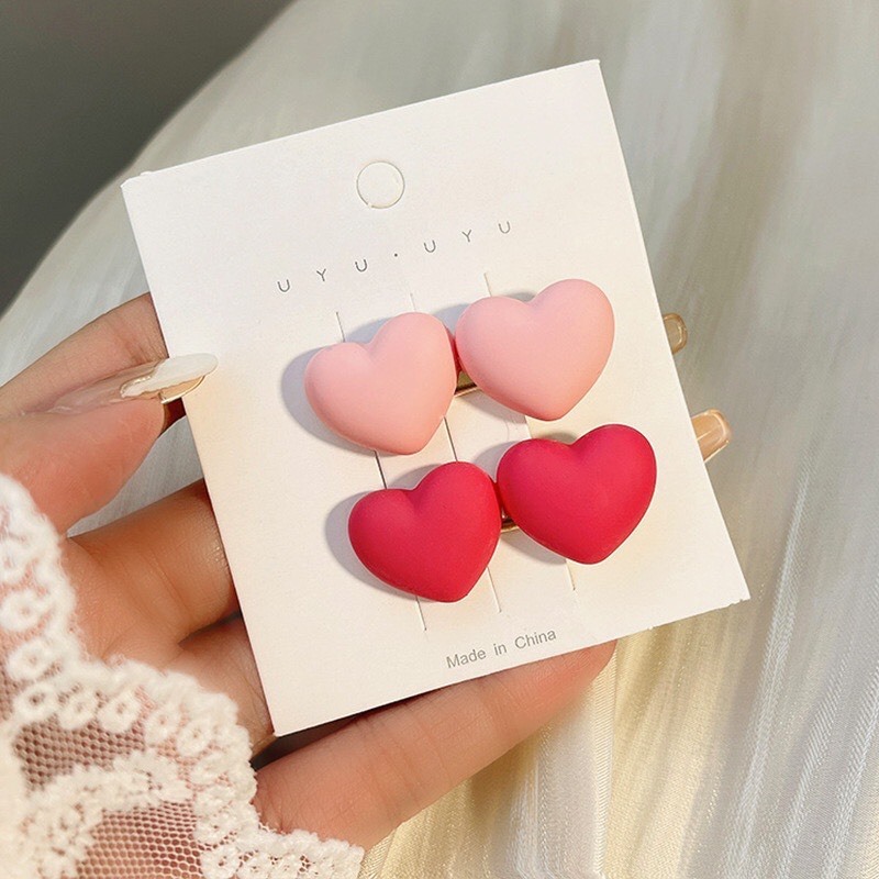 Kẹp tóc sét 19 Món Cặp Tóc Mái Hình Cá Mập Màu Hồng Ngọt Ngào Dễ Thương Cho Bạn Gái