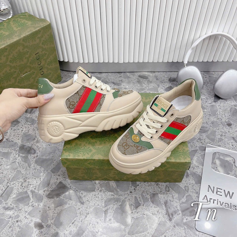 Giày thể thao GC nâng đế cao cấp_ Giày thể thao siêu nhẹ mới 2023_Hàng chuẩn đẹp mang phong cách hotren
