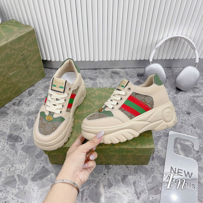 Giày thể thao GC nâng đế cao cấp_ Giày thể thao siêu nhẹ mới 2023_Hàng chuẩn đẹp mang phong cách hotren