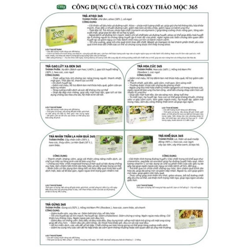 Trà Gừng 365 Cozy