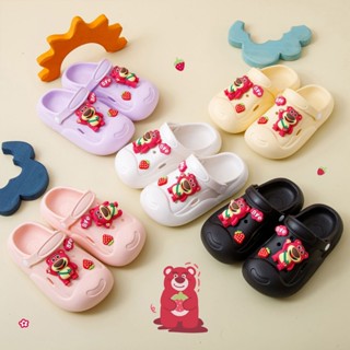  Dép cross cho bé gái từ 3 đến 9 tuổi siêu nhẹ dép sục cho bé đế êm chống trơn trượt D119 