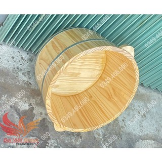 Chậu ngâm mông gỗ - chậu gỗ ngâm mông - gỗ thông nhập khẩu từ mỹ - giá thành rẻ