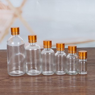 Lọ Đựng Tinh Dầu Thủy Tinh Nhỏ Giọt Nắp Đen Sọc 15ML/20ML - Lọ Chiết Tinh Dầu Thân Trong/Thân Nâu