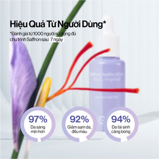 Tinh Chất Đậm Đặc Gilaa Saffron Trắng Khỏe Mờ Sạm 30ml