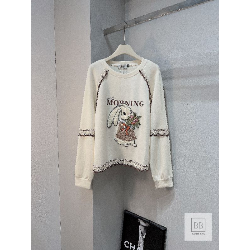 Áo nỉ hình thỏ siêu cute