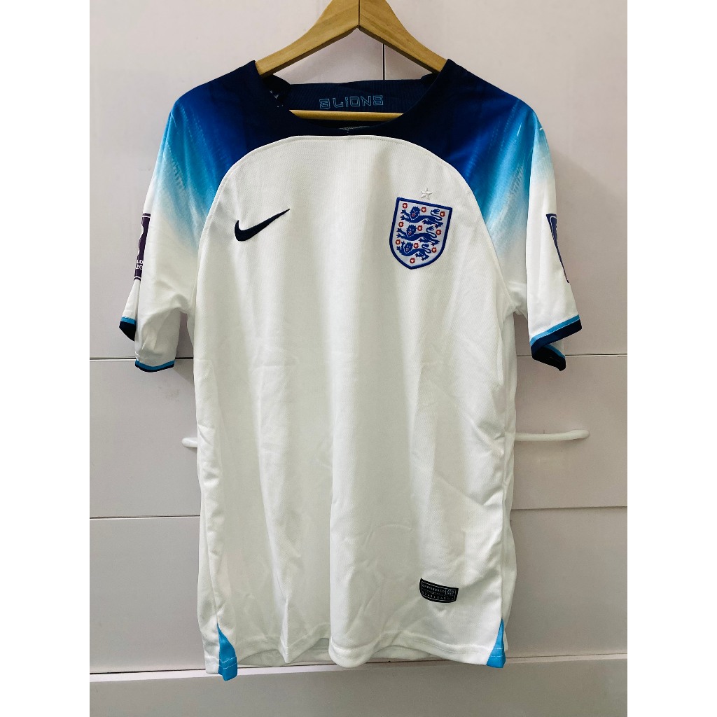 Set bộ thể thao bóng đá nam nữ đt Anh England áo trắng quần xanh 2022