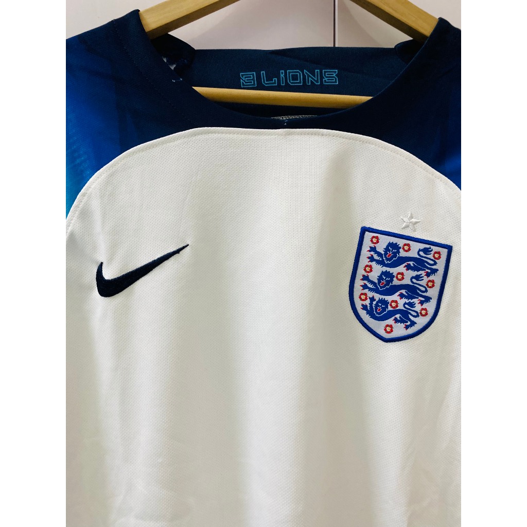 Set bộ thể thao bóng đá nam nữ đt Anh England áo trắng quần xanh 2022