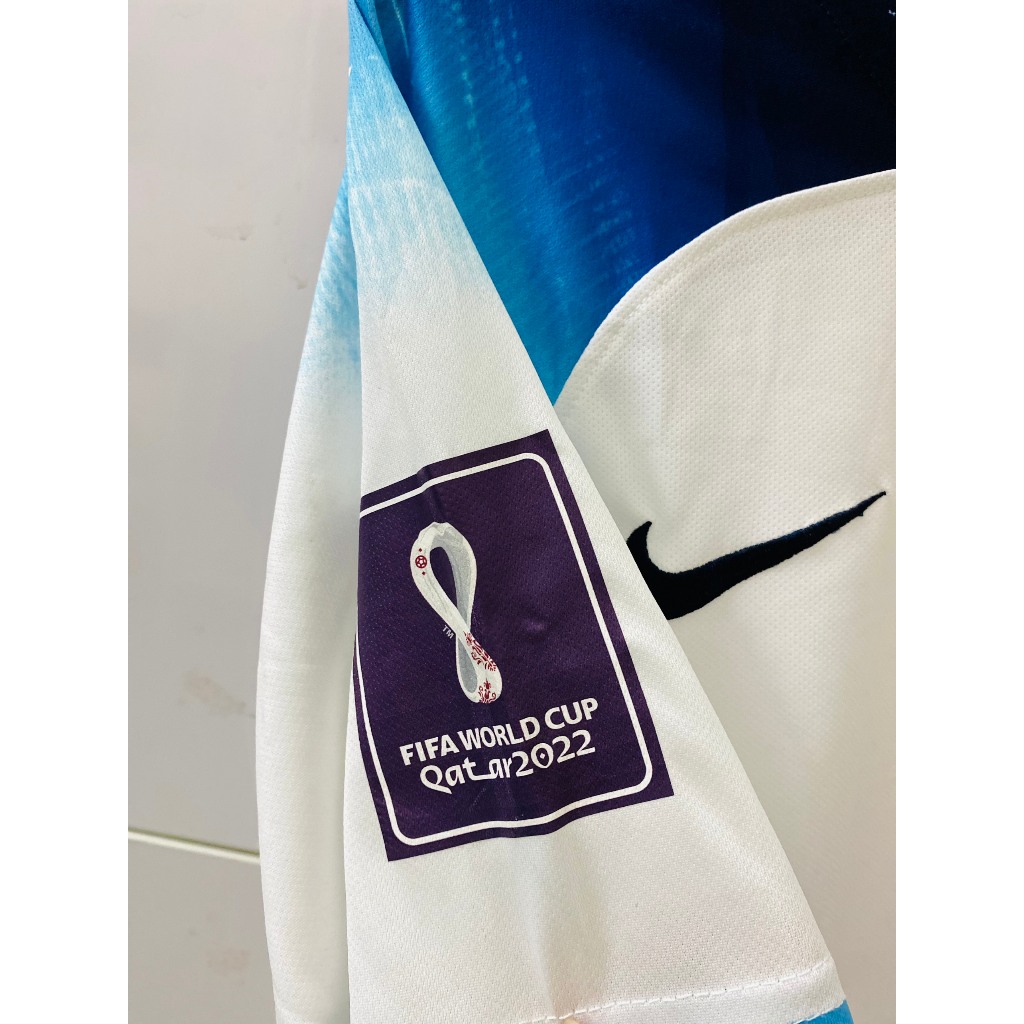 Set bộ thể thao bóng đá nam nữ đt Anh England áo trắng quần xanh 2022