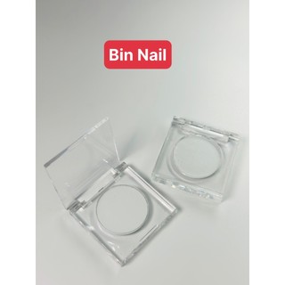 Màu nước vẽ Vân Đá Nail hũ vuông dẹt, màu nước nén vẽ loang