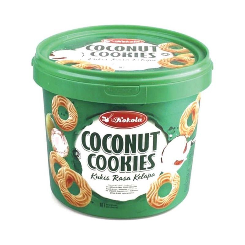 [[ Date Mới ]] Bánh quy dừa xô Kokola 400g