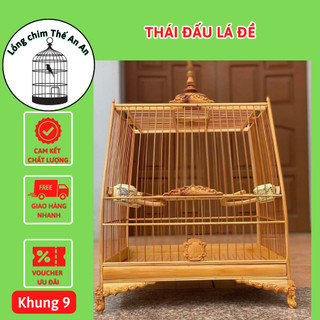 Khung lồng chào mào tự ráp mẫu thái bằng tre - Lồng Chim Tự Ráp Thế An