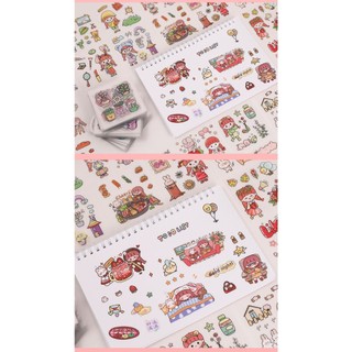 Sticker hình dán dễ thương