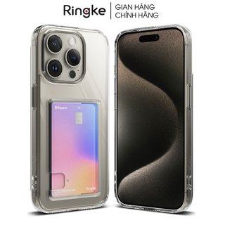Ốp lưng iphone 15 pro max/15 pro/15 plus/15 ringke fusion card