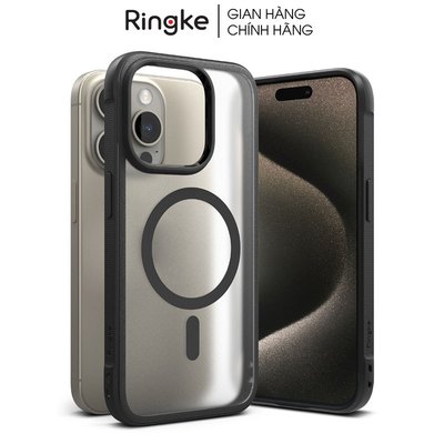 Ốp lưng iPhone 15 Pro Max/15 Pro/15 Plus/15 RINGKE Fusion Bold Magnetic