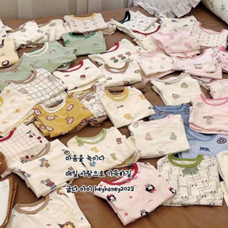 Bộ dài tay cho bé, bộ thu đông bé trai, bé gái hãng HEY HONEY, hàng Quảng Châu cao cấp