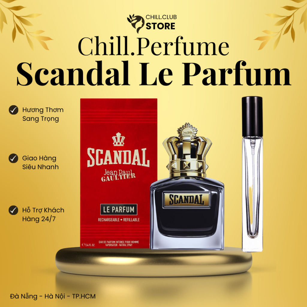 Nước hoa Nam Jean Paul Gaultier Scandal Pour Homme Le Parfum 🔮
