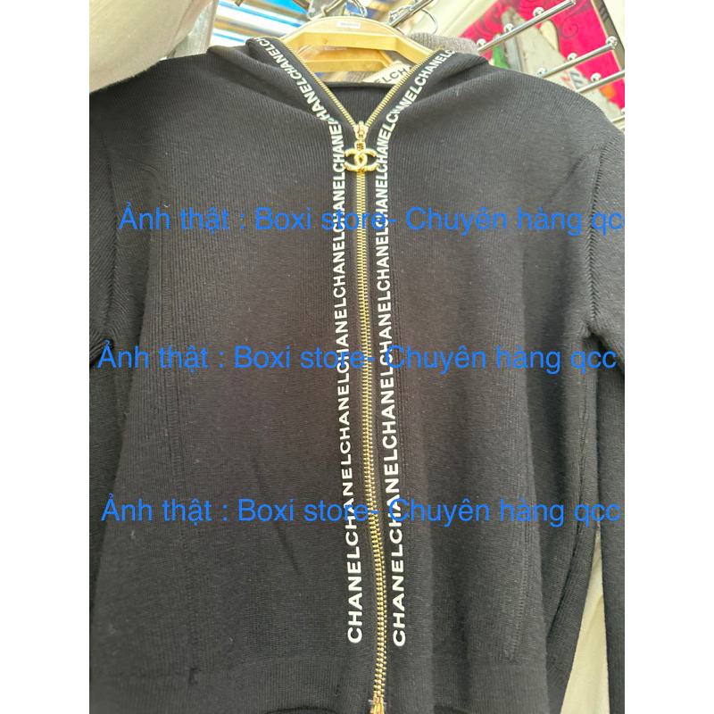 ÁO LEN CHỮ KHÓA MŨ HÀNG QCC