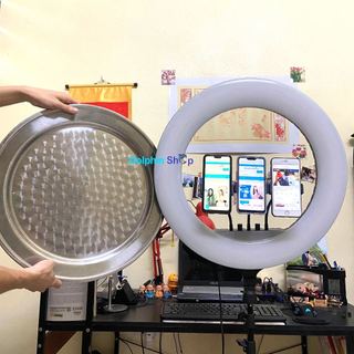 Đèn Livestream 54cm (21inch) Dành cho Livestream Bán Hàng, Makeup, Phun Xăm Size Lớn Nhất