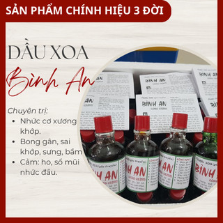 Combo 10 chai dầu xoa bóp bình an công chính 30ml