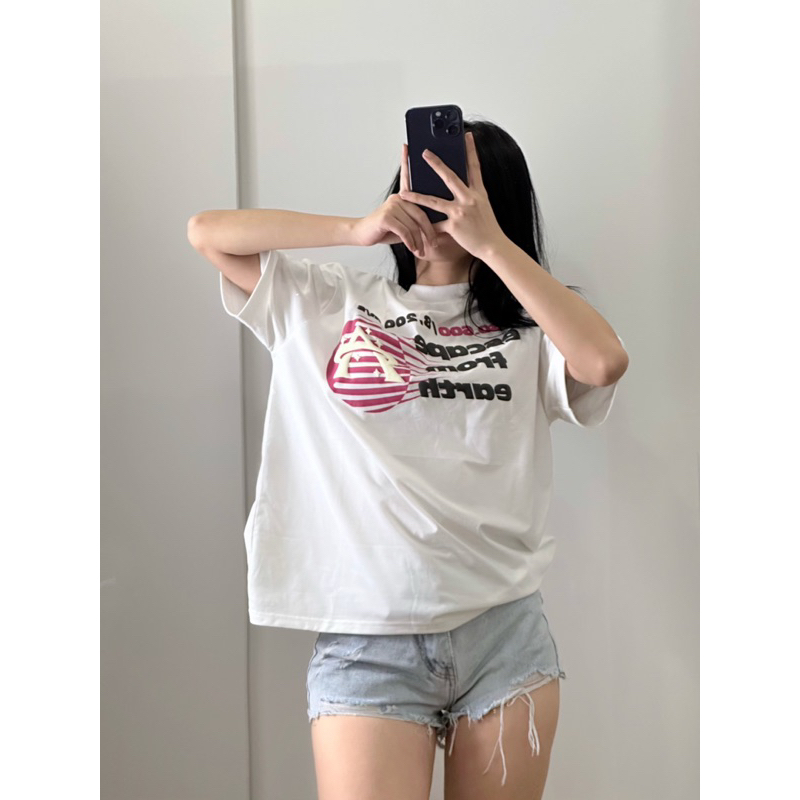 Áo Thun In Nổi Form Boxy Unisex TOLOVI’S