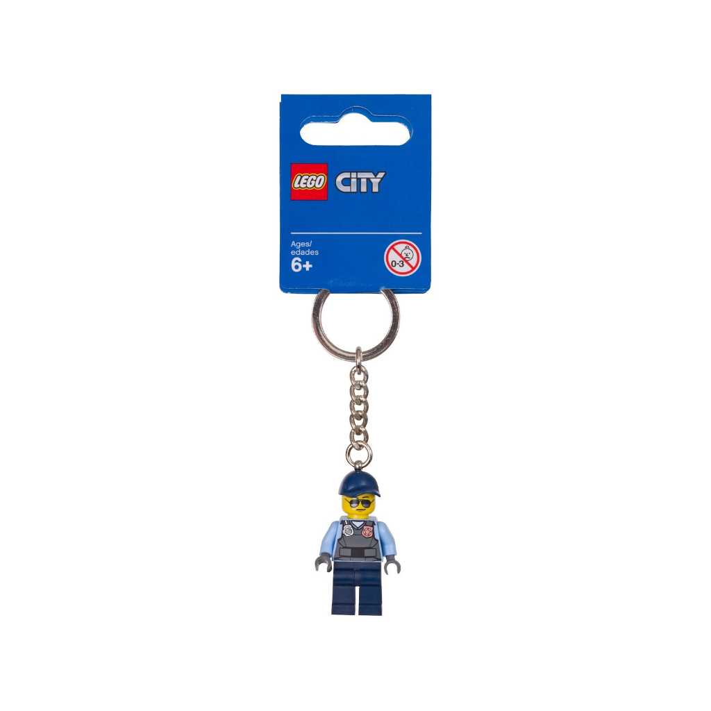 LEGO Keychain Prison Guard