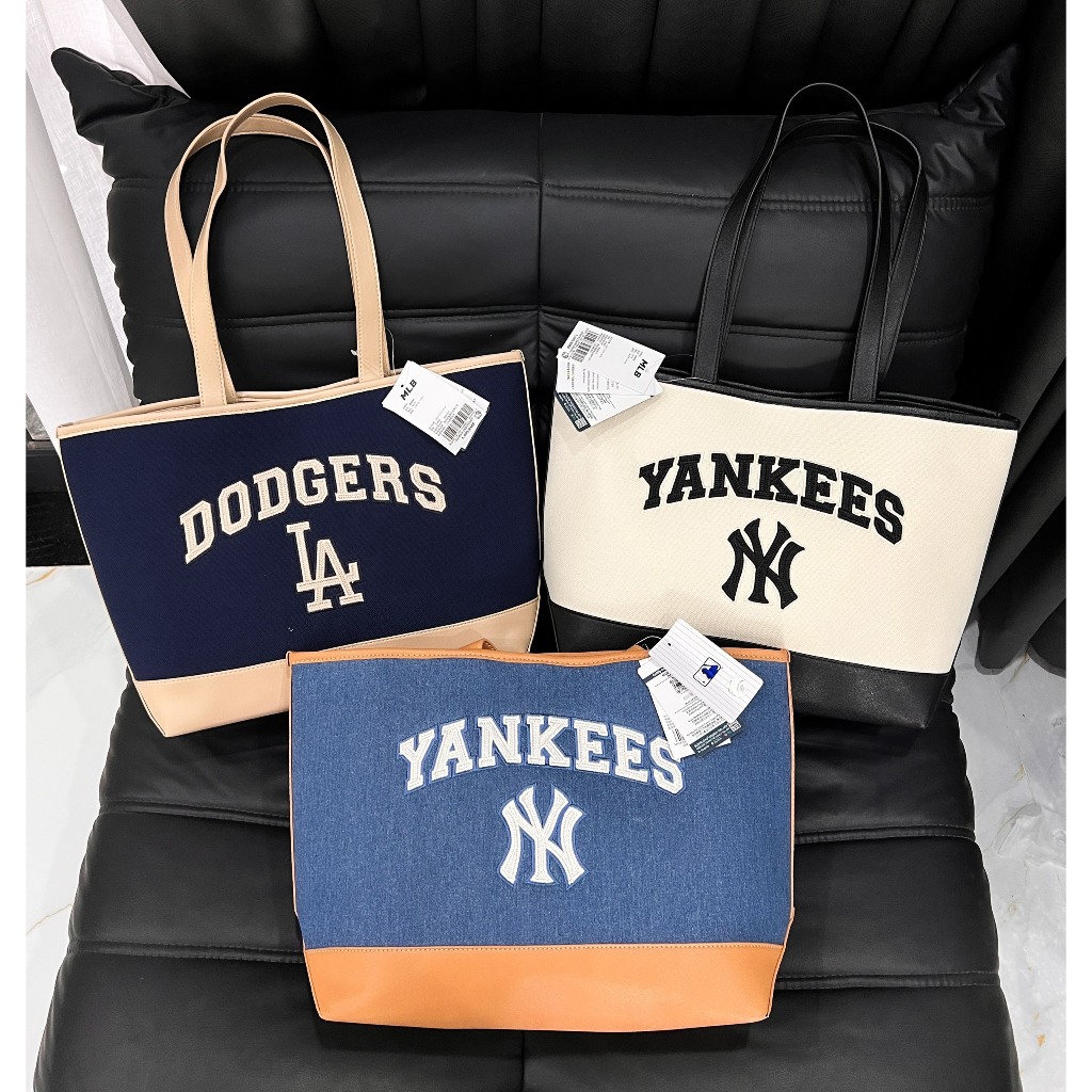 Túi Tote ML.B Varsity Canvas Bag New YOrk Yankees Size 39cm 006