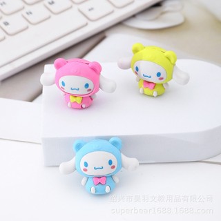 Gôm tẩy bút chì hình chú chó nhỏ dễ thương độc đáo màu ngẫu nhiên