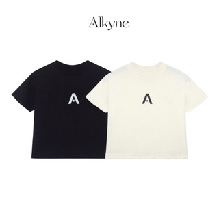 Áo thun gân basic Alkyne Croptop