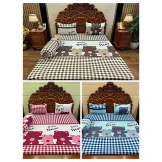 Bộ ga thun hàn quốc 4 món rẻ đẹp