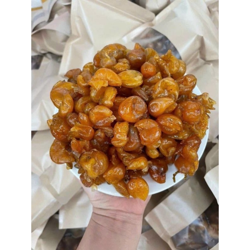 88k Hộp 500gr Mứt Quất Hồng Bì Dẻo Thơm Ngon