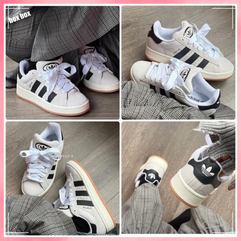 Giày Thể Thao Campus Ghi Vạch Đen, Giày Sneaker Nam Nữ, Giày Đi Học Siêu Hot