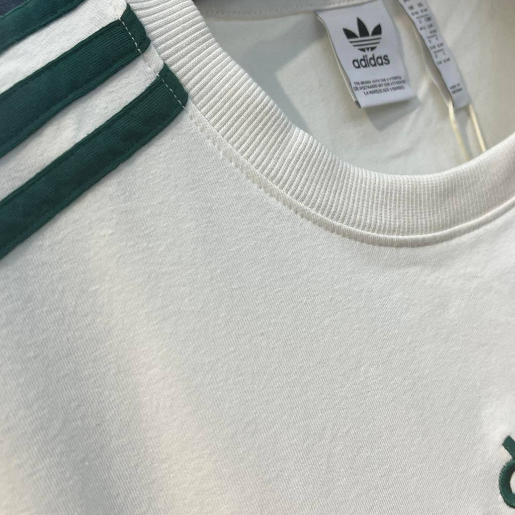 Áo Thun Chính Hãng Adidas CREST EMBROIDERY TEE Shop Xám Store