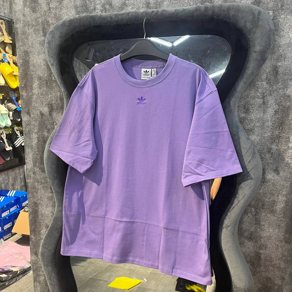 Áo Thun Chính Hãng Adidas ESSENTIALS ADICOLOR Shop Xám Store