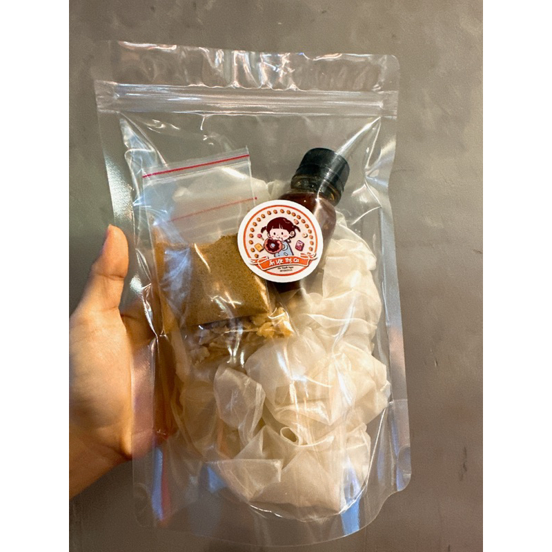 [ SET COMBO 3 BỊCH ] BÁNH TRÁNG MUỐI SẶC + SỐT TẮC/ ỚT RIM MẬT ONG SIÊU NGON - SIÊU DÍNH