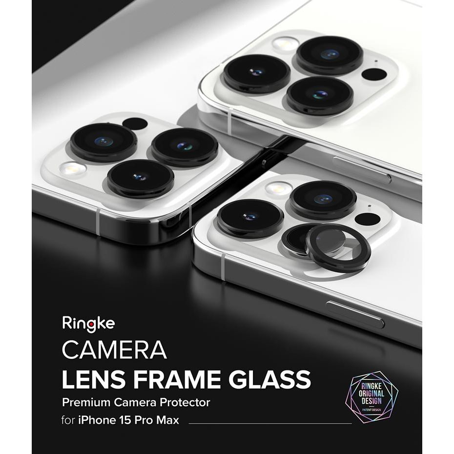 Dán camera iPhone 15 Pro Max/15 Pro/15 Plus/15 RINGKE Camera Lens Frame Glass