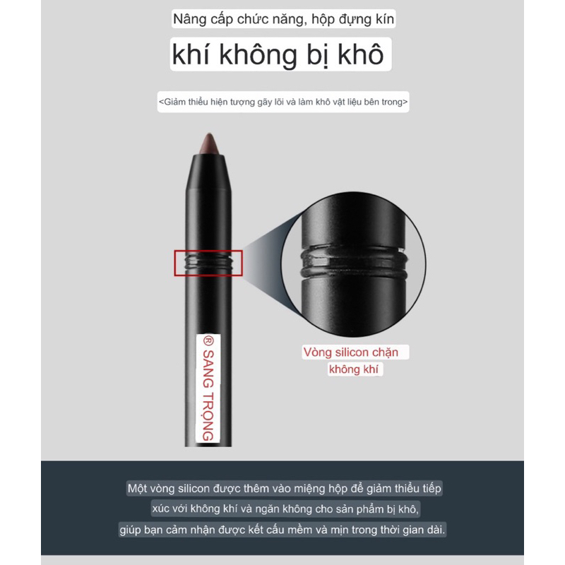 Bút kẻ mắt Rire dạng gel lâu trôi không thấm nước trang điểm mắt