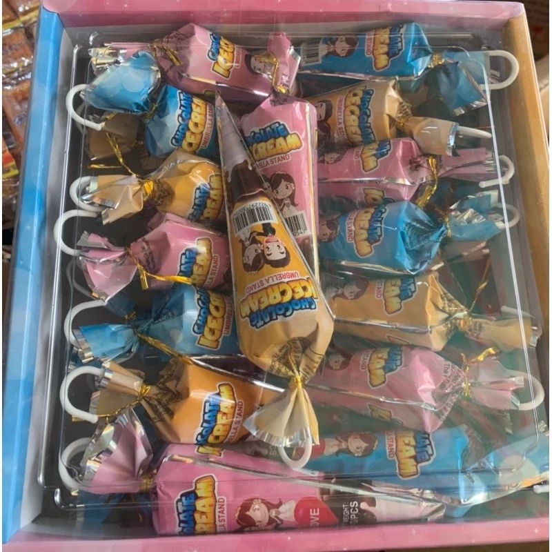 Hộp 30 kẹo sô cô la hình cái ô