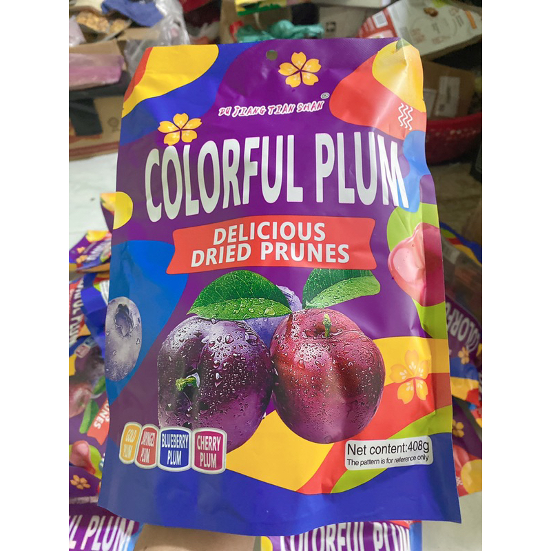 Ô MAI THẬP CẨM 3 Vị 408g- ăn là ghiền