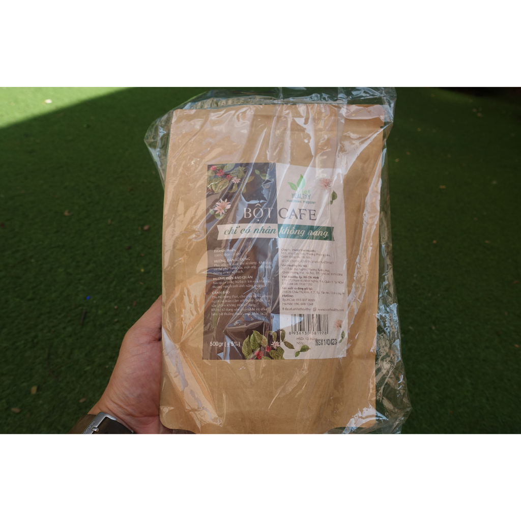 Bột Cà phê không rang 500g (Enema)
