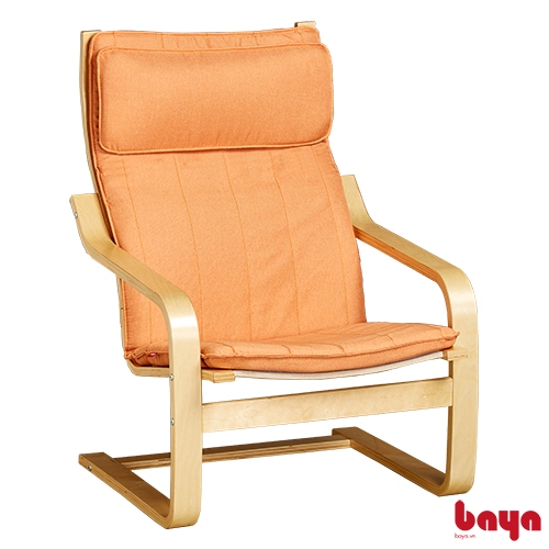 Ghế thư giãn BAYA Viking Freja chất liệu Gỗ Bạch dương MDF Kích thước D80xW67xH99