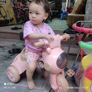 Xe đạp ba bánh trẻ em gấp gọn