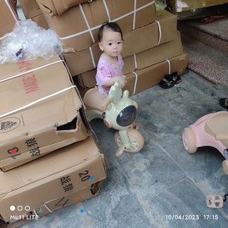 Xe đạp ba bánh trẻ em gấp gọn