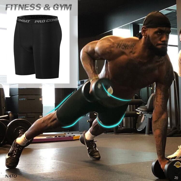 Quần Lót Nam COMBAT Chạy Bộ Vải Cotton Tự Nhiên 100% Cao Cấp Quần Legging Đùi Dài Giữ Nhiệt Boxer Gym Đạp Xe NATO