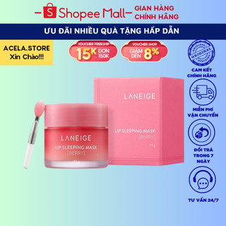 Mặt Nạ Ngủ Môi Dưỡng Ẩm, Căng Bóng Mềm Mịn Hương Dâu Laneige Lip Night Mask 3g, 20g