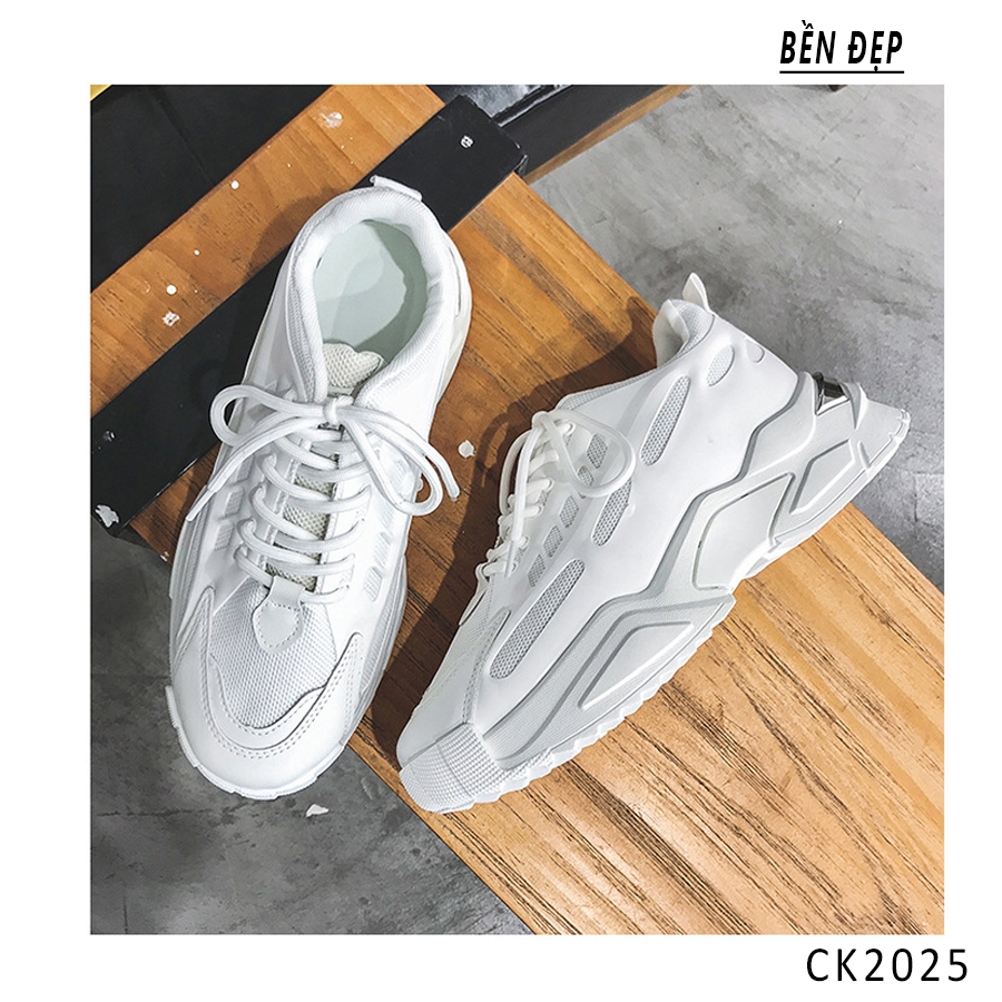 Sản phẩm 💥Siêu deal 🦄 Giày Sneaker Trắng White Hourse phiên bản mới tăng chiều cao Onfeet 5 cm
