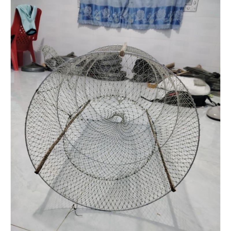 Bẩy cá lóc đa năng vành sắt