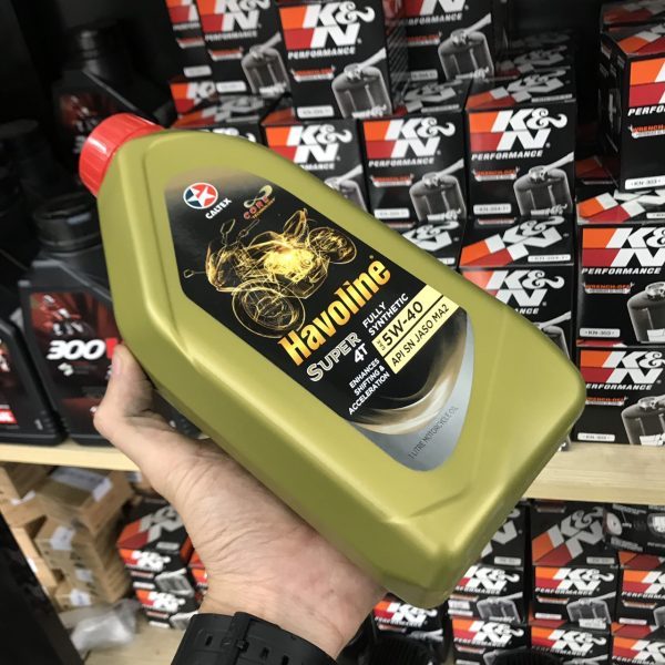 Dầu nhớt xe số HAVOLINE SUPER SEMI - SYNTHETIC SAE 4T 10W40