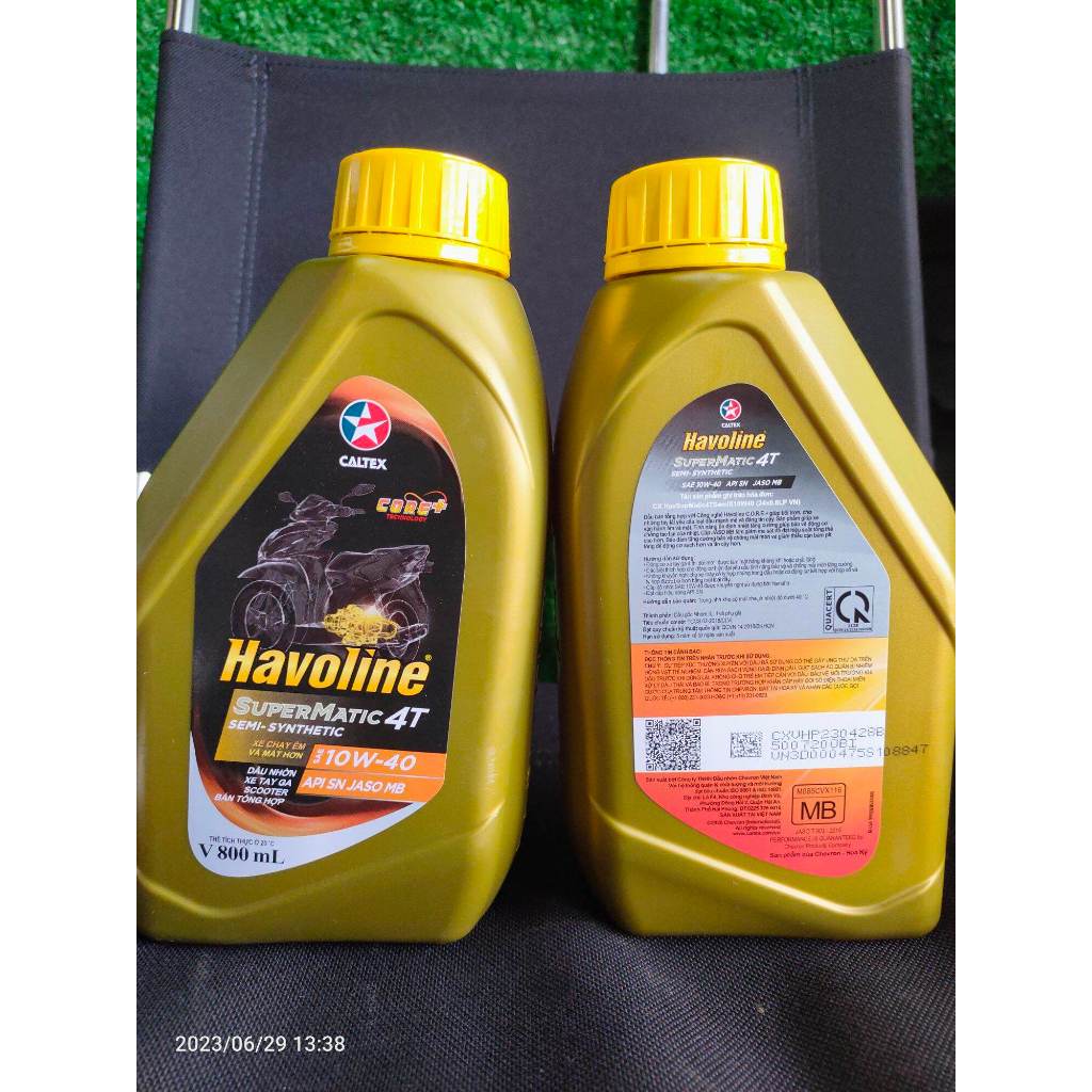 Dầu nhớt xe số HAVOLINE SUPER SEMI - SYNTHETIC SAE 4T 10W40